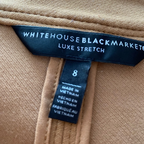 White House Black Market Camel Blazer - Picture 4 of 9
